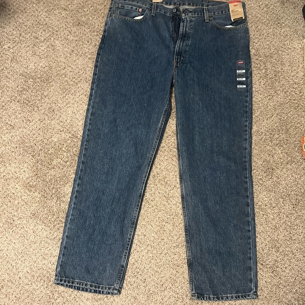 Levi Mens Jeans Sz 40x32 NWT Relaxed Fit
